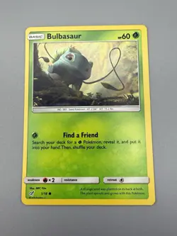 Bulbasaur Holo 1/18 Detective Pikachu Holo Pokemon TCG CCG - Image 2
