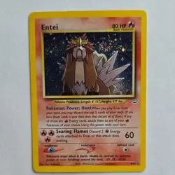 The Pokemon Company Entei Neo Revelation Holo Rare Unlimited 06/64 80 HP English - Image 1