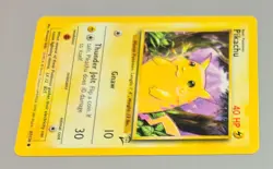Pikachu # 87/130 Common Karte B Base Set 2 - 2000 Pokemon Englisch Mint Vintage - Image 3