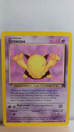 Drowzee [MP] - Pokemon TCG Team Rocket 54/82 [Common] - Image 1