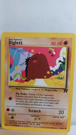 Diglett [MP] - Pokemon TCG Team Rocket 52/82 [Common] - Image 1
