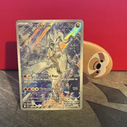 Pokemon N's Reshiram 167/159 SV09: Journey Together Illustration Rare Holo - Image 1