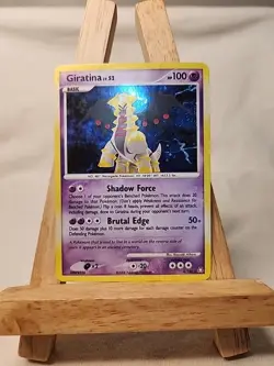 Pokemon Giratina TCG 4/146 Legends Awakened Platinum Holo LP/MP - Image 1