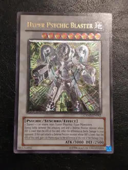 Yu-Gi-Oh! ULTIMATE RARE CARD HYPER PSYCHIC BLASTER CRMS-EN042 NM - Image 1