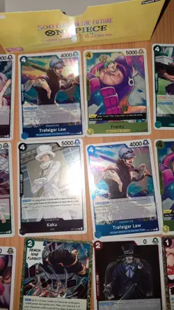 lotto carte one piece eng OP-07 Rare Holo Leader Pack Fresh - Image 3