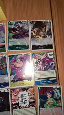 lotto carte one piece eng OP-07 Rare Holo Leader Pack Fresh - Image 4