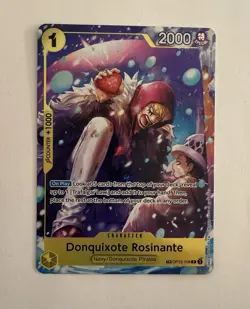 One Piece TCG Donquixote Rosinante OP12-108 TR Treasure The Azure Sea's Seven - Image 1