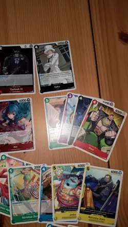 lotto carte one piece eng OP-07 Holo Rare Leader Pack Fresh - Image 4