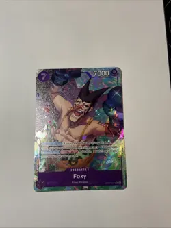 Foxy OP07-071 English One Piece 500 Years in the Future Alternate Art NM+ - Image 1