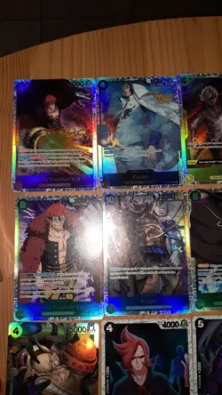 lotto carte one piece eng PRB-01 Holo Rare SR REVERSE Don Pack Fresh - Image 2
