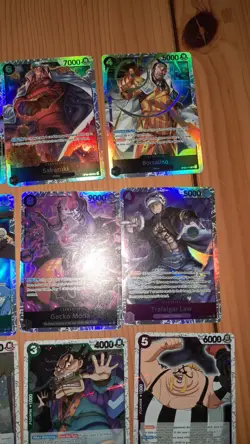 lotto carte one piece eng PRB-01 Holo Rare SR REVERSE Don Pack Fresh - Image 4