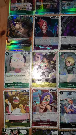 lotto carte one piece eng PRB-01 Holo Rare SR REVERSE Don Pack Fresh - Image 5