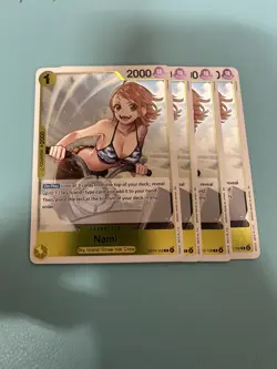 Adventure on Kami’s Island OP-15 ENGLISH Nami Rare OP15-108 OP15 PLAYSET - Image 1