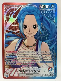 Nefeltari Vivi (001) (Alternate Art) EB03-001 Extra Booster: One Piece Heroines - Image 1