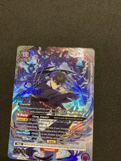 Union Arena Solo Leveling Sung Jinwoo 022 SR** 2 Star NM - Image 2