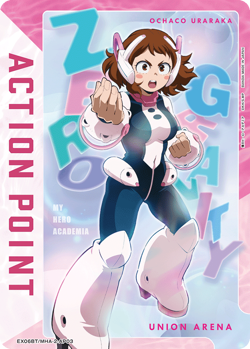 UNION ARENA EX06BT/MHA-2-AP03 Action Point Card AP My Hero Academia Vol.2 - Image 1