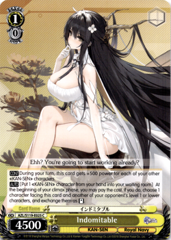 Weiss Schwarz - Azur Lane Vol. 2 (English) - Indomitable - AZL/S119-E025 - Image 1