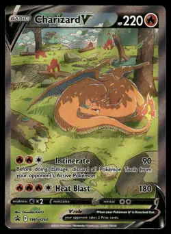 Pokemon Cards Charizard V SWSH260 Sword & Shield Promo Holo Promo - Image 1