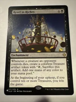 MTG Revel in Riches Ixalan Card 117/279 Regular Rare - Image 1