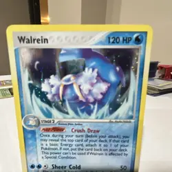 Pokemon Walrein EX Hidden Legends Holo Rare 15/101 120 HP English TCG Card - Image 2