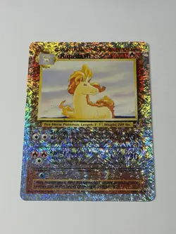 Vintage Pokemon Card TCG Rapidash 60/110 Reverse Holo Legendary Collection HP/MP - Image 1
