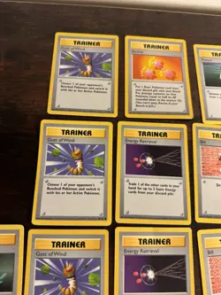 VINTAGE SHADOWLESS Pokemon Base Set Collection - Lot of 29 Cards - TRAINER CARDS - Image 2