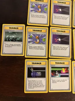 VINTAGE SHADOWLESS Pokemon Base Set Collection - Lot of 29 Cards - TRAINER CARDS - Image 3