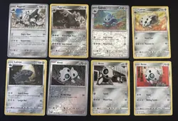 Pokemon TCG Aggron Evolution Line Lot: 8 Card Collection Set - Image 1