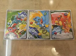 First Partner Pokemon Cards Kanto Starters - Image 1