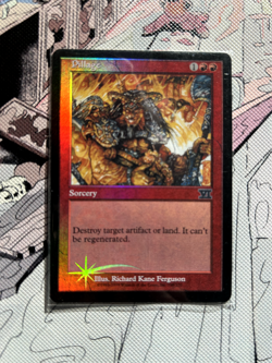 (Foil) (Promo) Pillage | Near Mint | 1999 Vintage | VI Edition #198 | MTG Card - Image 1
