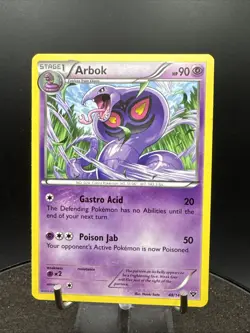 Pokemon Arbok 48/146 Rare XY Base Set Card - Image 1