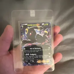 Pokemon Umbreon EX 55/124 Fates Collide Ultra Rare Holo CGC Graded Card - Image 1