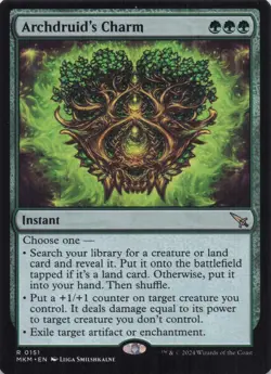 Archdruid's Charm Karlov Manor Regular Rare #151 NM MTG - Image 1