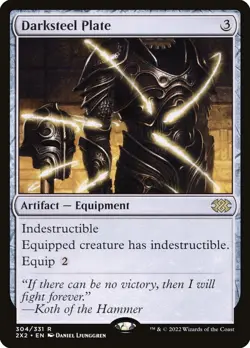MTG: Magic: ***Darksteel Plate SP-NM (Double Masters 2022)*** - Image 1