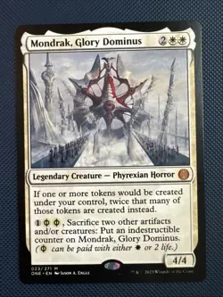 MTG Mondrak, Glory Dominus - Phyrexia: All Will Be One (ONE) NM - Image 1