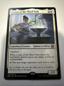 Loran of the Third Path 0143 Rare Non Foil Bloomburrow Commander MTG NM - Image 1