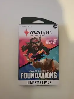 Magic The Gathering Foundations Jumpstart Pack 2 Boosters Box Factory Sealed - Image 1