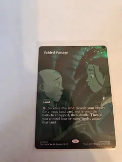 Fabled Passage Borderless FOIL MTG Avatar: TLA Eternal-Legal Nm/M - Image 1