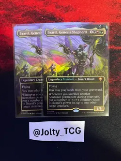 Szarel, Genesis Shepherd (Borderless) Commander: Edge of Eternities Foil - Image 1