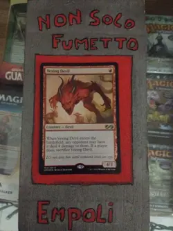 MTG VEXING DEVIL FOIL - DIAVOLO IRRITANTE FOIL - ULTIMATE MASTERS - NEAR MINT - Image 1