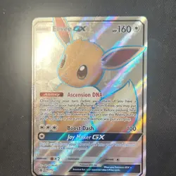Eevee GX SM242 Promo Full Art Holo 160 HP Basic (English) Pokemon - Image 1