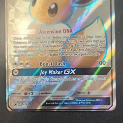 Eevee GX SM242 Promo Full Art Holo 160 HP Basic (English) Pokemon - Image 3