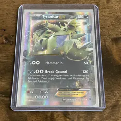 Tyranitar EX - 42/98 - Ultra Rare - Ancient Origins Pokemon TCG LP - Image 1