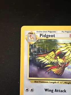 Pokemon TCG Pidgeot Jungle 8/64 Holo Unlimited Holo Rare MP - Image 5