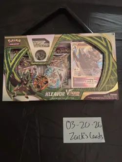 Pokemon TCG Kleavor VSTAR Premium Collection Box Kleavor English - Image 1