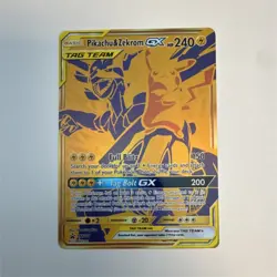 Pokemon Pikachu & Zekrom GX SM248 Holo 240 HP TAG TEAM Promo - Image 1