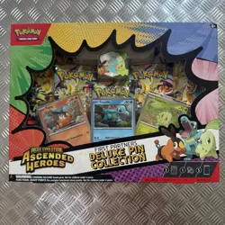 Pokemon TCG Ascended Heroes First Partner Deluxe Pin Collection SEALED - Image 1