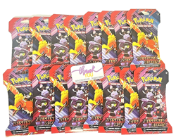 16X Pokemon TCG Destined Rivals Sleeved Booster Packs Factory Sealed - Image 2