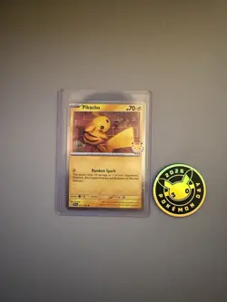 Pokemon TCG Pikachu 30th Anniversary Promo 051/162 - With Coin - Image 2