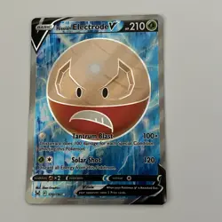 Hisuian Electrode V (Full Art) 172/196 Swsh11: Lost Origin Holo Full Art Pokemon - Image 1